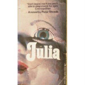 Julia by Peter Straub Horror Suspense Evil and Obsession 1976 Collectible Book